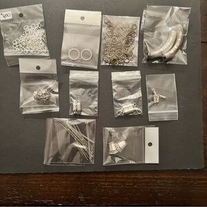 10 bundles of jewelry, making supplies